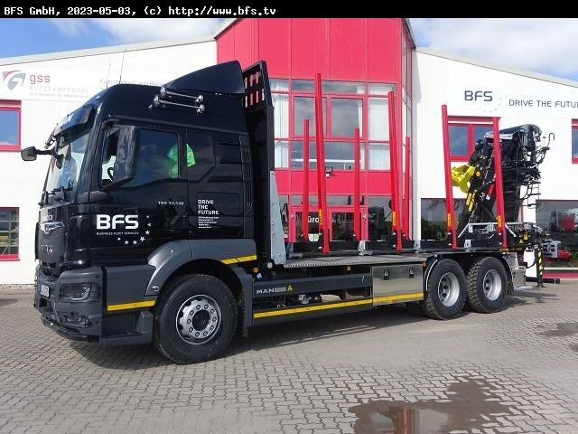 MAN TGS (TG3) 33.510 6x4 BL CH Loglift Holzladekran - Kamion për transport druri: foto 2 MAN TGS (TG3) 33.510 6x4 BL CH Loglift Holzladekran - Kamion për transport druri: foto 2