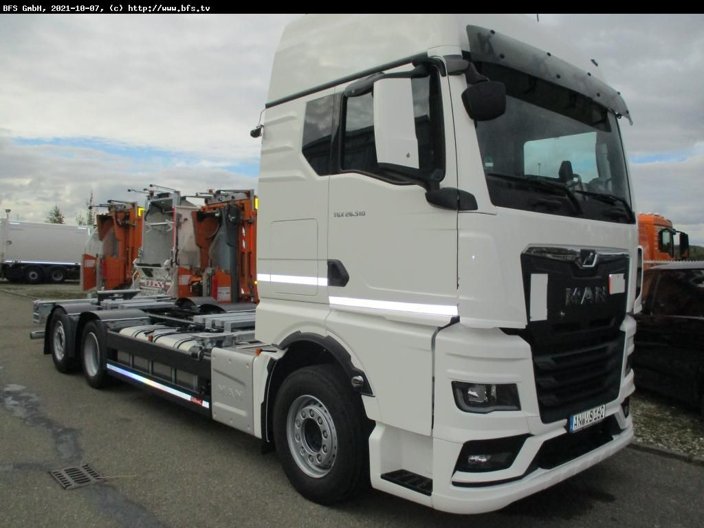MAN TGX (TG3) 26.510 6x2-4 LL CH Multiwechsler - Transportjer kontejnerësh/ Kamion me karroceri të çmontueshme: foto 4 MAN TGX (TG3) 26.510 6x2-4 LL CH Multiwechsler - Transportjer kontejnerësh/ Kamion me karroceri të çmontueshme: foto 4