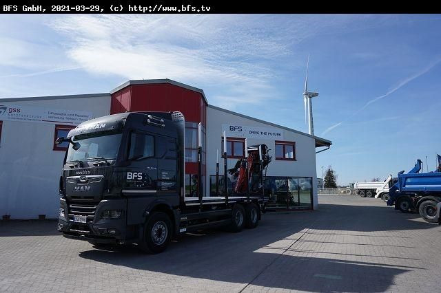 MAN TGX (TG3) 26.510 6x4 BL TG3, Plateau Aufbau - Kamion për transport druri: foto 1 MAN TGX (TG3) 26.510 6x4 BL TG3, Plateau Aufbau - Kamion për transport druri: foto 1