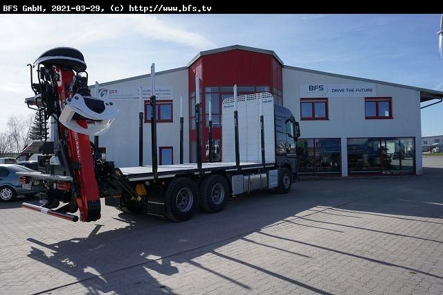 MAN TGX (TG3) 26.510 6x4 BL TG3, Plateau Aufbau - Kamion për transport druri: foto 4 MAN TGX (TG3) 26.510 6x4 BL TG3, Plateau Aufbau - Kamion për transport druri: foto 4