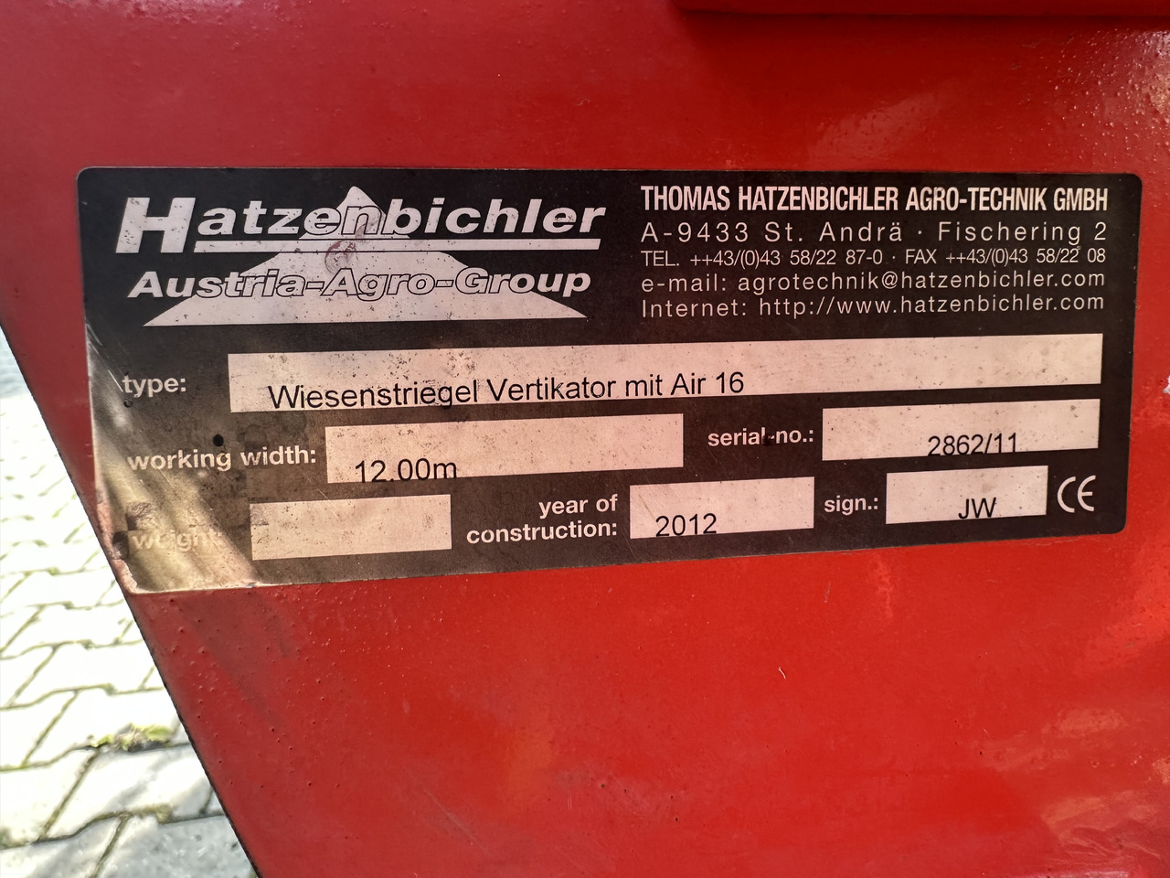 Hatzenbichler AIR 16 - Lesë me bari: foto 4 Hatzenbichler AIR 16 - Lesë me bari: foto 4