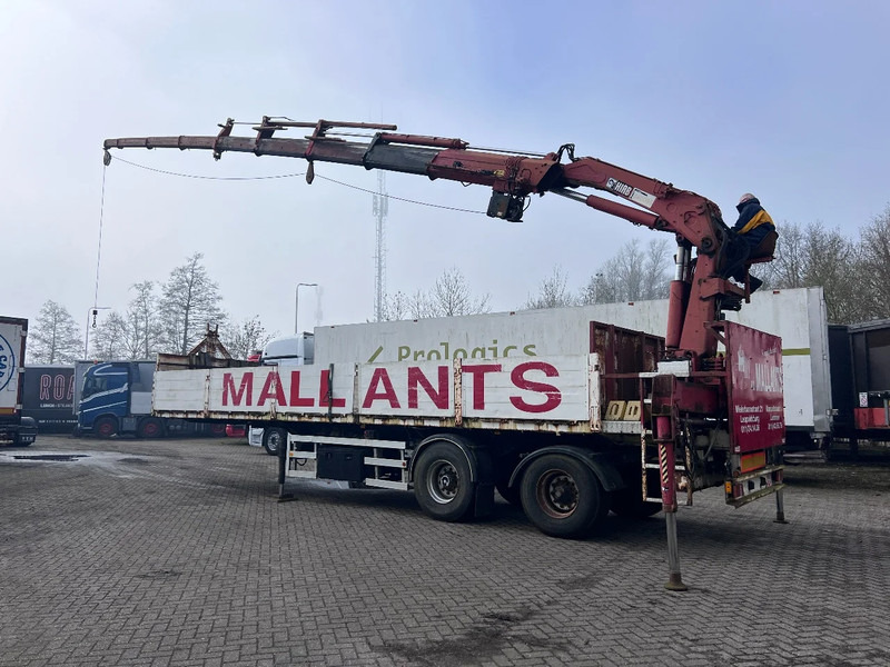 ATM 2 AS + HIAB 300-4 + WINCH - Gjysmë rimorkio e hapur/ Platformë: foto 1 ATM 2 AS + HIAB 300-4 + WINCH - Gjysmë rimorkio e hapur/ Platformë: foto 1