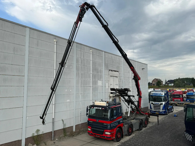 DAF CF 85.460 8X2 + YEAR 2016 HMF CRANE 2620-K4 + FLYJIB + WINCH + REMOTE - Kamion me sistem kabllor, Kamion me vinç: foto 2 DAF CF 85.460 8X2 + YEAR 2016 HMF CRANE 2620-K4 + FLYJIB + WINCH + REMOTE - Kamion me sistem kabllor, Kamion me vinç: foto 2