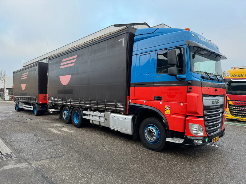 DAF XF 440 6X2 EURO 6 + HERTOGHS HANGER 2X BPW AXLE DHOLLANDIA 3000 KG - Kamion me tendë: foto 3 DAF XF 440 6X2 EURO 6 + HERTOGHS HANGER 2X BPW AXLE DHOLLANDIA 3000 KG - Kamion me tendë: foto 3