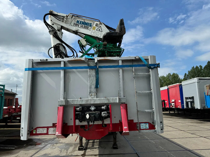 Floor FLO 18 30 S2 + KENNIS CRANE 3X STEERING AXLE - Gjysmë rimorkio e hapur/ Platformë: foto 2 Floor FLO 18 30 S2 + KENNIS CRANE 3X STEERING AXLE - Gjysmë rimorkio e hapur/ Platformë: foto 2