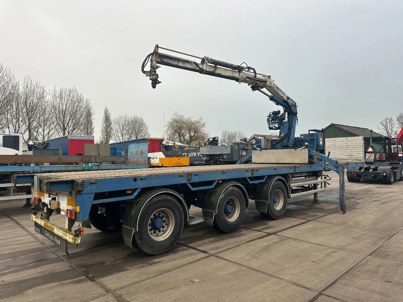 Floor MET HIAB R165-F2, LAATSTE 2 ASSEN GESTUURD - Gjysmë rimorkio e hapur/ Platformë: foto 2 Floor MET HIAB R165-F2, LAATSTE 2 ASSEN GESTUURD - Gjysmë rimorkio e hapur/ Platformë: foto 2