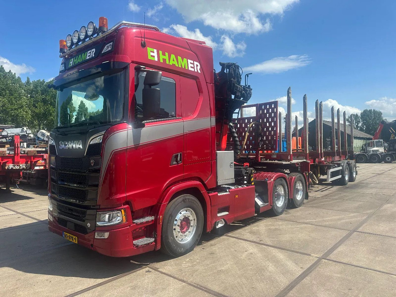Scania S650 V8, EPSILON S290 Z 96. DOLL TRAILER 2 AXLE - Gjysmë-kamion: foto 4 Scania S650 V8, EPSILON S290 Z 96. DOLL TRAILER 2 AXLE - Gjysmë-kamion: foto 4