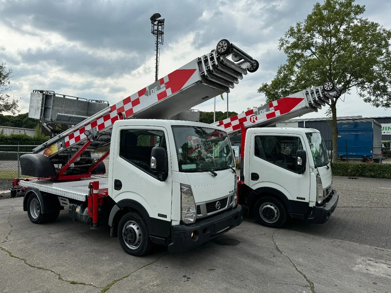 Nissan 3X UNIT CABSTAR 35.13 EURO 6 + LIFT 25 METER + REMOTE CONTROL - Kamioncine: foto 1 Nissan 3X UNIT CABSTAR 35.13 EURO 6 + LIFT 25 METER + REMOTE CONTROL - Kamioncine: foto 1