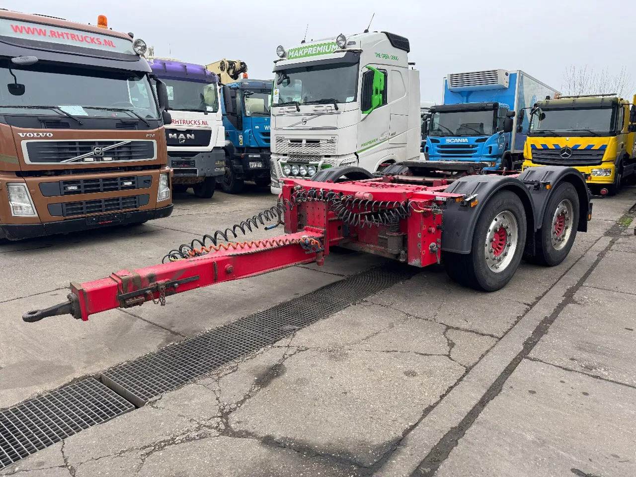 Krone ZZ 2X SAF AXLE UITSCHUIFBARE AANSLUITING - Rimorkio dolly: foto 1 Krone ZZ 2X SAF AXLE UITSCHUIFBARE AANSLUITING - Rimorkio dolly: foto 1