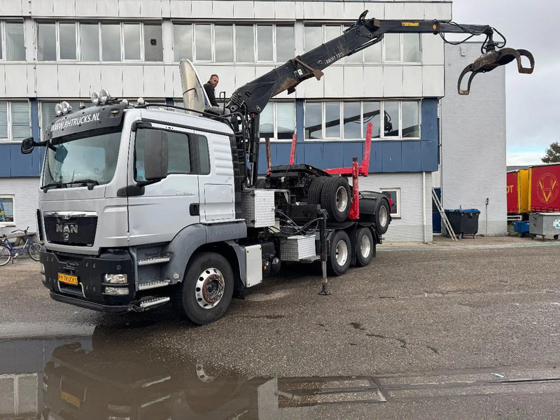 MAN TGS 33.480 6X4 + HIAB 251S.82 + TRAILER 2 AXLE KRAEMER - Kamion me vinç: foto 2 MAN TGS 33.480 6X4 + HIAB 251S.82 + TRAILER 2 AXLE KRAEMER - Kamion me vinç: foto 2