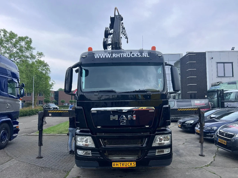 MAN TGS 35.440 8X2-4 + HIAB 220C-5 REMOTE + CABLE LIFT AUTOMATIC - Kamion me vinç: foto 3 MAN TGS 35.440 8X2-4 + HIAB 220C-5 REMOTE + CABLE LIFT AUTOMATIC - Kamion me vinç: foto 3