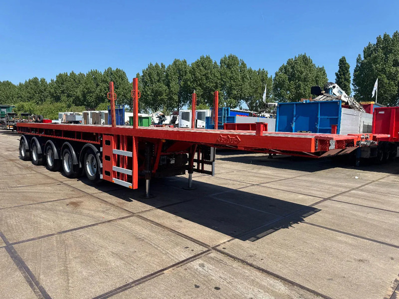 Nooteboom OVB-90-05 - 5 AXLE SAF + 3 AXLE STEERING - Gjysmë rimorkio me plan ngarkimi të ulët: foto 1 Nooteboom OVB-90-05 - 5 AXLE SAF + 3 AXLE STEERING - Gjysmë rimorkio me plan ngarkimi të ulët: foto 1