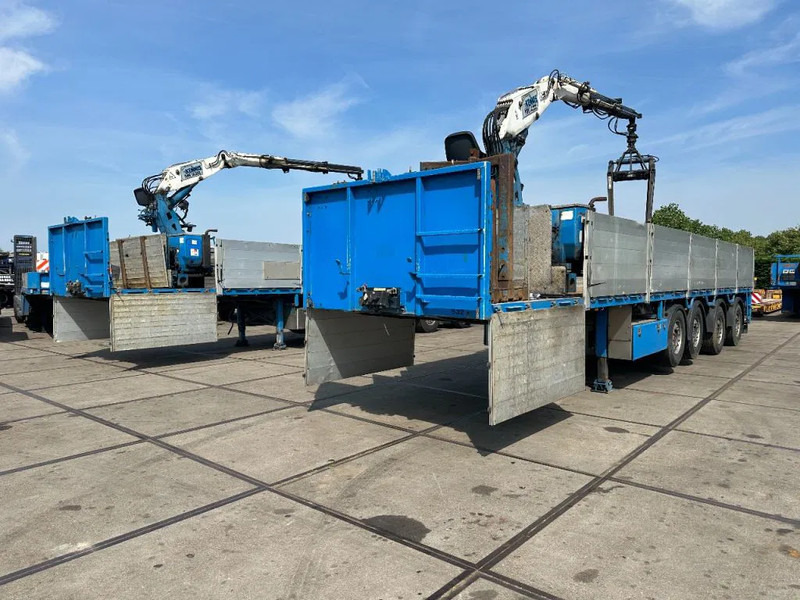 Pacton 4 X 4 ASSIGE MET KENNIS 14000 ROLLER KRAAN - Gjysmë rimorkio e hapur/ Platformë: foto 1 Pacton 4 X 4 ASSIGE MET KENNIS 14000 ROLLER KRAAN - Gjysmë rimorkio e hapur/ Platformë: foto 1