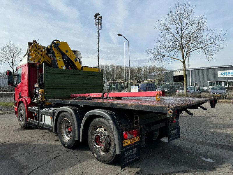 Kamion me vinç Scania P380 6X2 HIAB 288 + REMOTE CONTROL + PLATEAU: foto 13