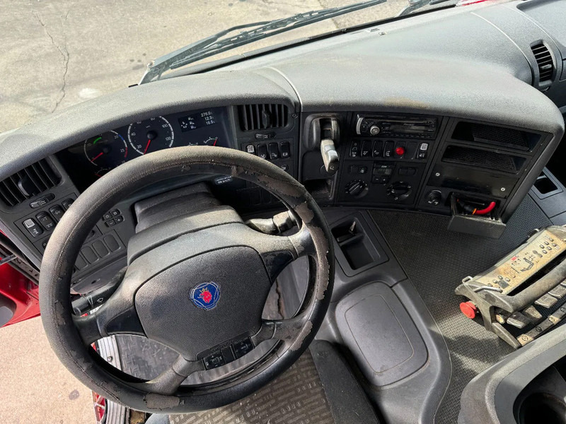 Kamion me vinç Scania P380 6X2 HIAB 288 + REMOTE CONTROL + PLATEAU: foto 20