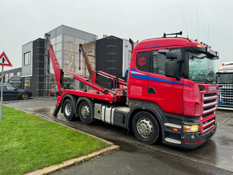 Scania R420 6X2 MULTILIFT SLT 180 - Fadromë ngarkuese: foto 2 Scania R420 6X2 MULTILIFT SLT 180 - Fadromë ngarkuese: foto 2