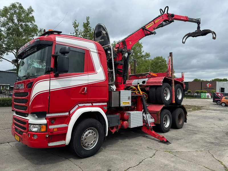 Scania R580 6X4 EPSILON S270L88 2 AXLE HANGER - Kamion për transport druri: foto 4 Scania R580 6X4 EPSILON S270L88 2 AXLE HANGER - Kamion për transport druri: foto 4