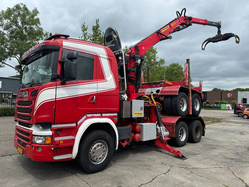 Scania R580 V8 6X4 EPSILON S270L88 2 AXLE HANGER - Kamion me vinç: foto 1 Scania R580 V8 6X4 EPSILON S270L88 2 AXLE HANGER - Kamion me vinç: foto 1