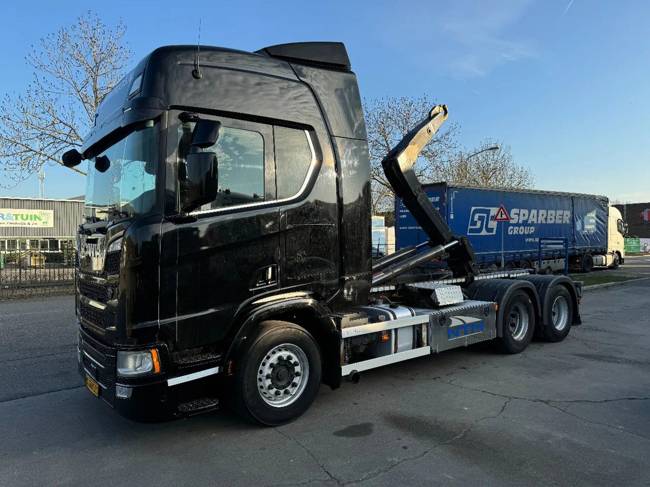 Kamion vetëngarkues Scania R580 V8 NGS 6X2 EURO 6 VDL 20T HOOK: foto 10