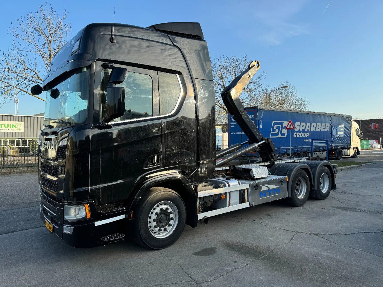 Kamion vetëngarkues Scania R580 V8 NGS 6X2 EURO 6 VDL 20T HOOK: foto 9