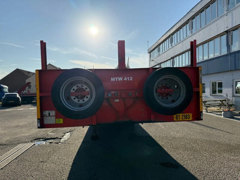 Gjysmë rimorkio me plan ngarkimi të ulët Zwalve 6,5 M EXTENDABLE, 2 AXLE STEERING: foto 6