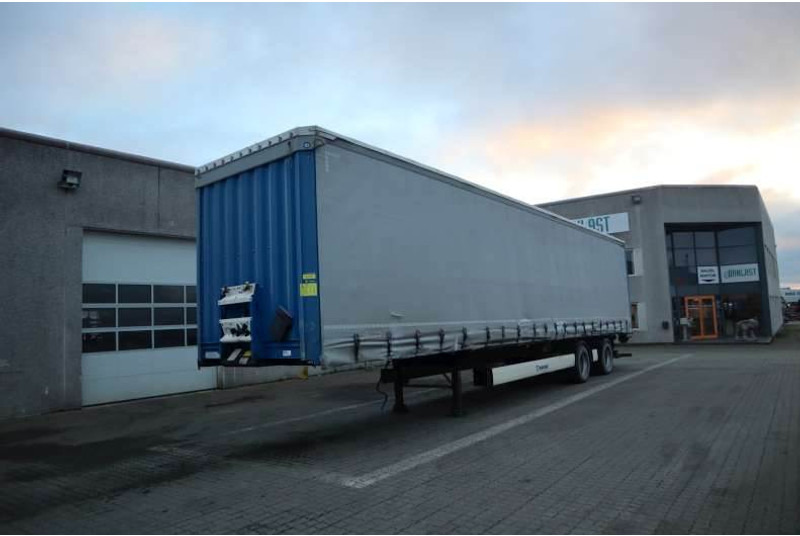 Krone 2-axle Curtainsider/Planenauflieger/Gardintrailer - Gjysmë rimorkio: foto 1 Krone 2-axle Curtainsider/Planenauflieger/Gardintrailer - Gjysmë rimorkio: foto 1