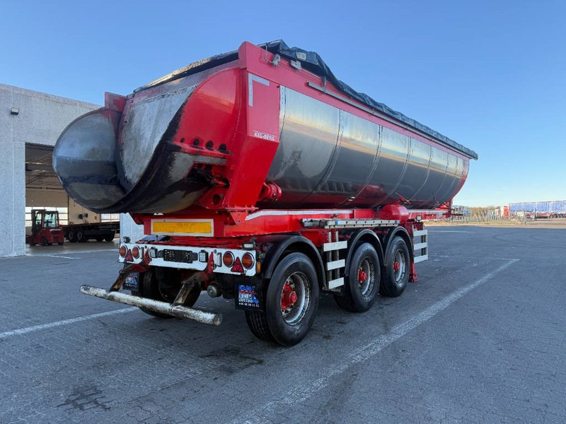 KEL-BERG Asphalt tipper trailer / Asphalt-Kippanhänger / - Gjysmë rimorkio vetëshkarkuese: foto 3 KEL-BERG Asphalt tipper trailer / Asphalt-Kippanhänger / - Gjysmë rimorkio vetëshkarkuese: foto 3