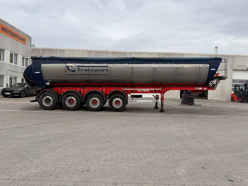 KEL-BERG Asphalt tipper trailer / Asphalt-Kippanhänger - Gjysmë rimorkio vetëshkarkuese: foto 2 KEL-BERG Asphalt tipper trailer / Asphalt-Kippanhänger - Gjysmë rimorkio vetëshkarkuese: foto 2