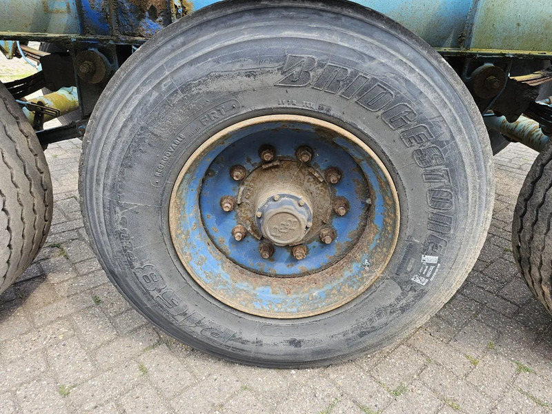 Transportjer kontejnerësh/ Gjysmë rimorkio me karroceri të çmontueshme Fruehauf STEELSPRING - Drum: foto 9