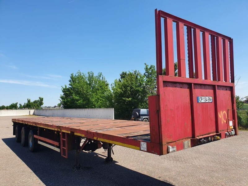 Nooteboom OVB-42 VV Extendable 20M Steering platform - Gjysmë rimorkio e hapur/ Platformë: foto 5 Nooteboom OVB-42 VV Extendable 20M Steering platform - Gjysmë rimorkio e hapur/ Platformë: foto 5