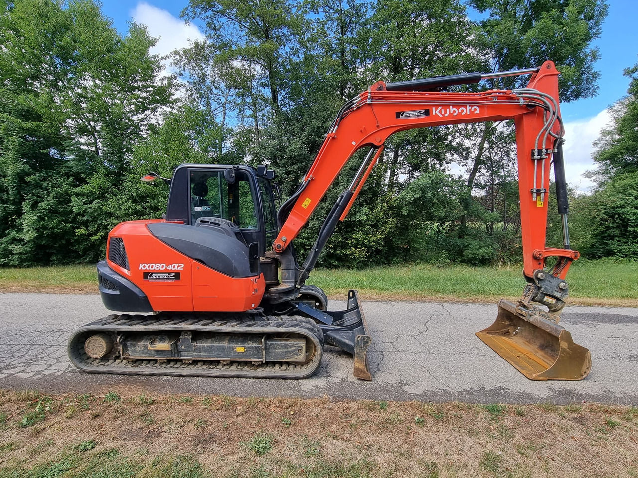 KUBOTA KX 080-4a2 - Miniekskavator: foto 1 KUBOTA KX 080-4a2 - Miniekskavator: foto 1
