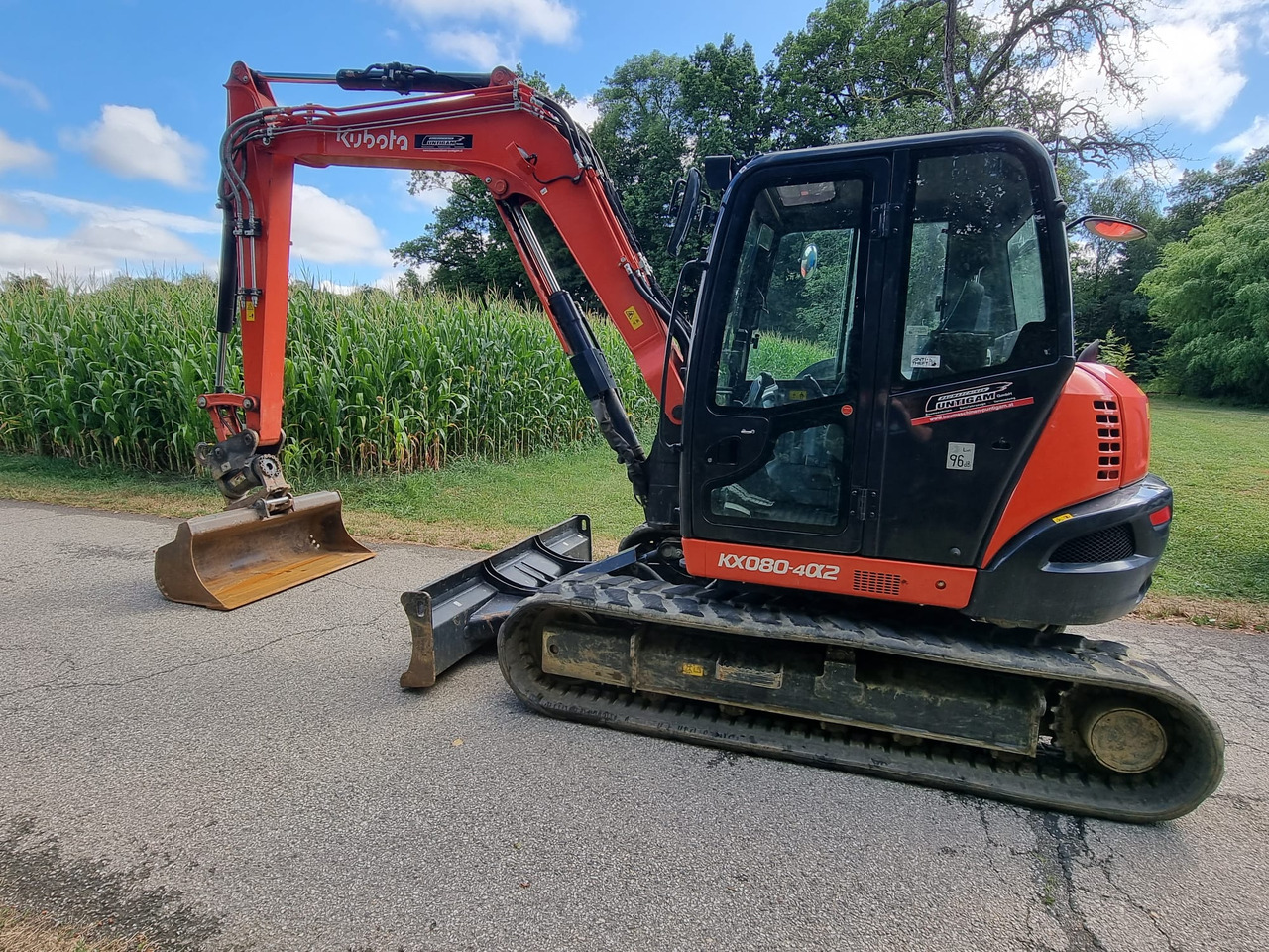 KUBOTA KX 080-4a2 - Miniekskavator: foto 2 KUBOTA KX 080-4a2 - Miniekskavator: foto 2