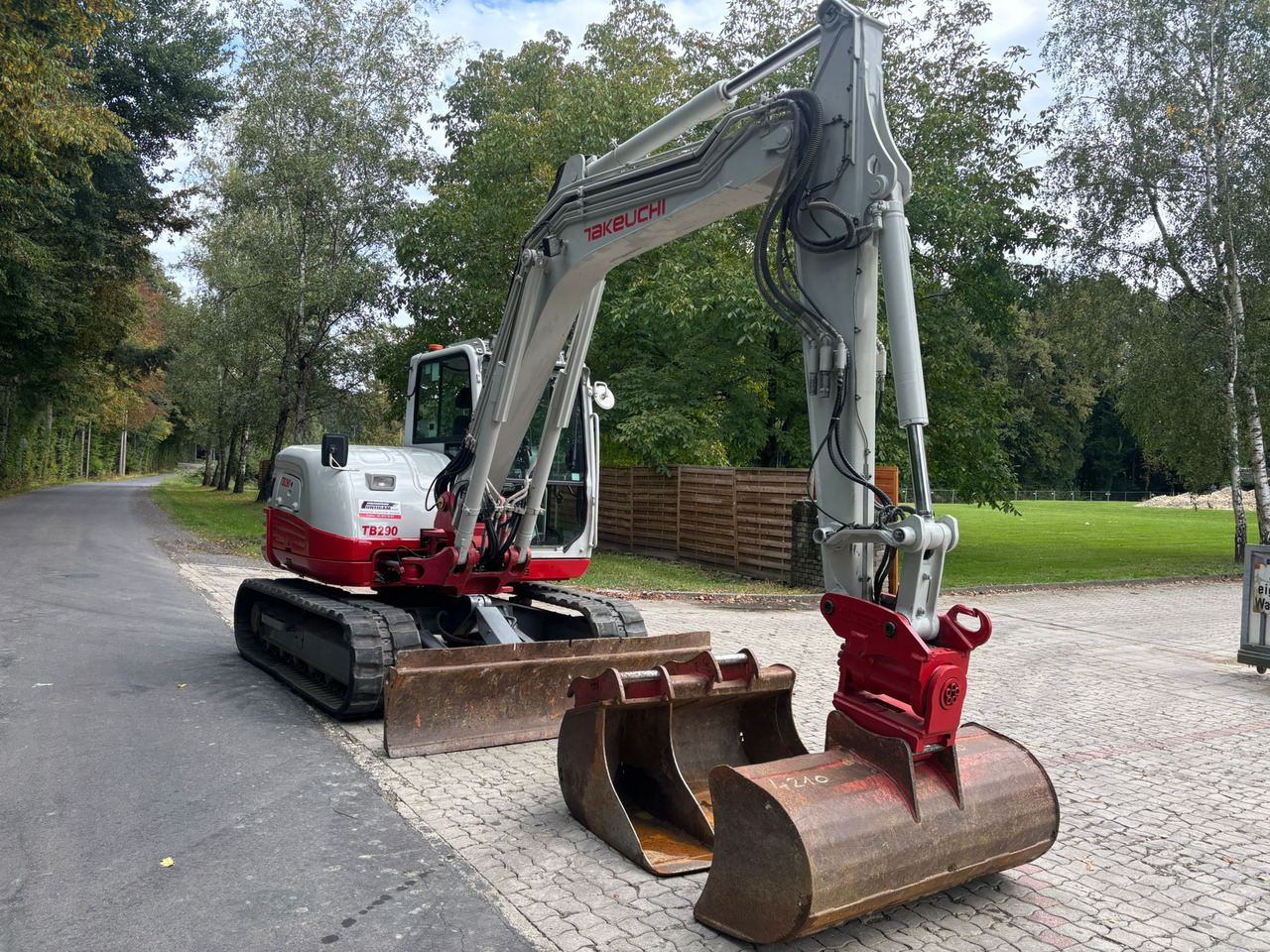 TAKEUCHI TB 290 - Miniekskavator: foto 4 TAKEUCHI TB 290 - Miniekskavator: foto 4