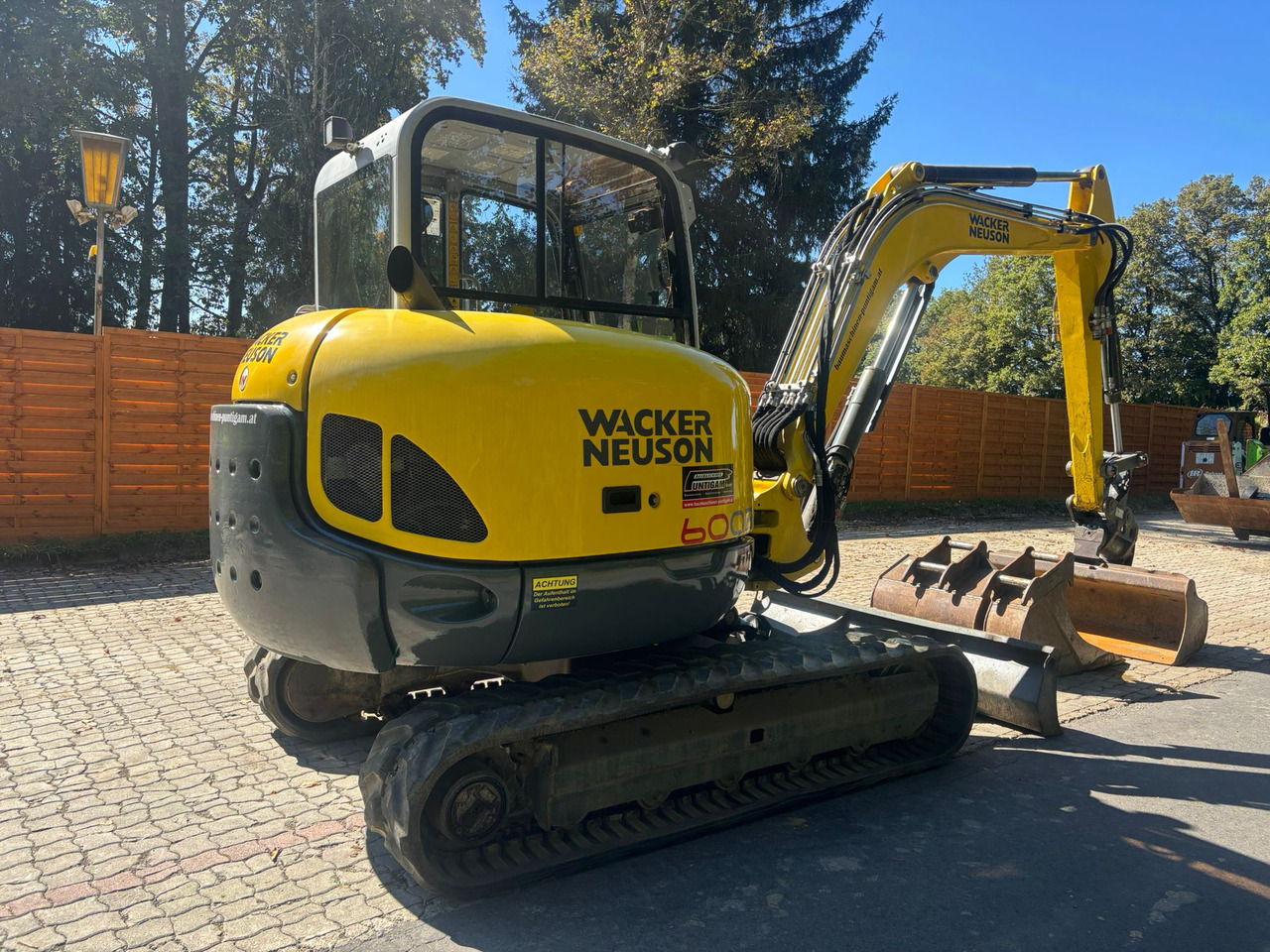 WACKER Neuson 6003 - Miniekskavator: foto 5 WACKER Neuson 6003 - Miniekskavator: foto 5