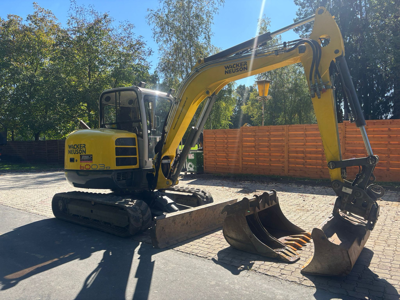 WACKER Neuson 6003 - Miniekskavator: foto 3 WACKER Neuson 6003 - Miniekskavator: foto 3