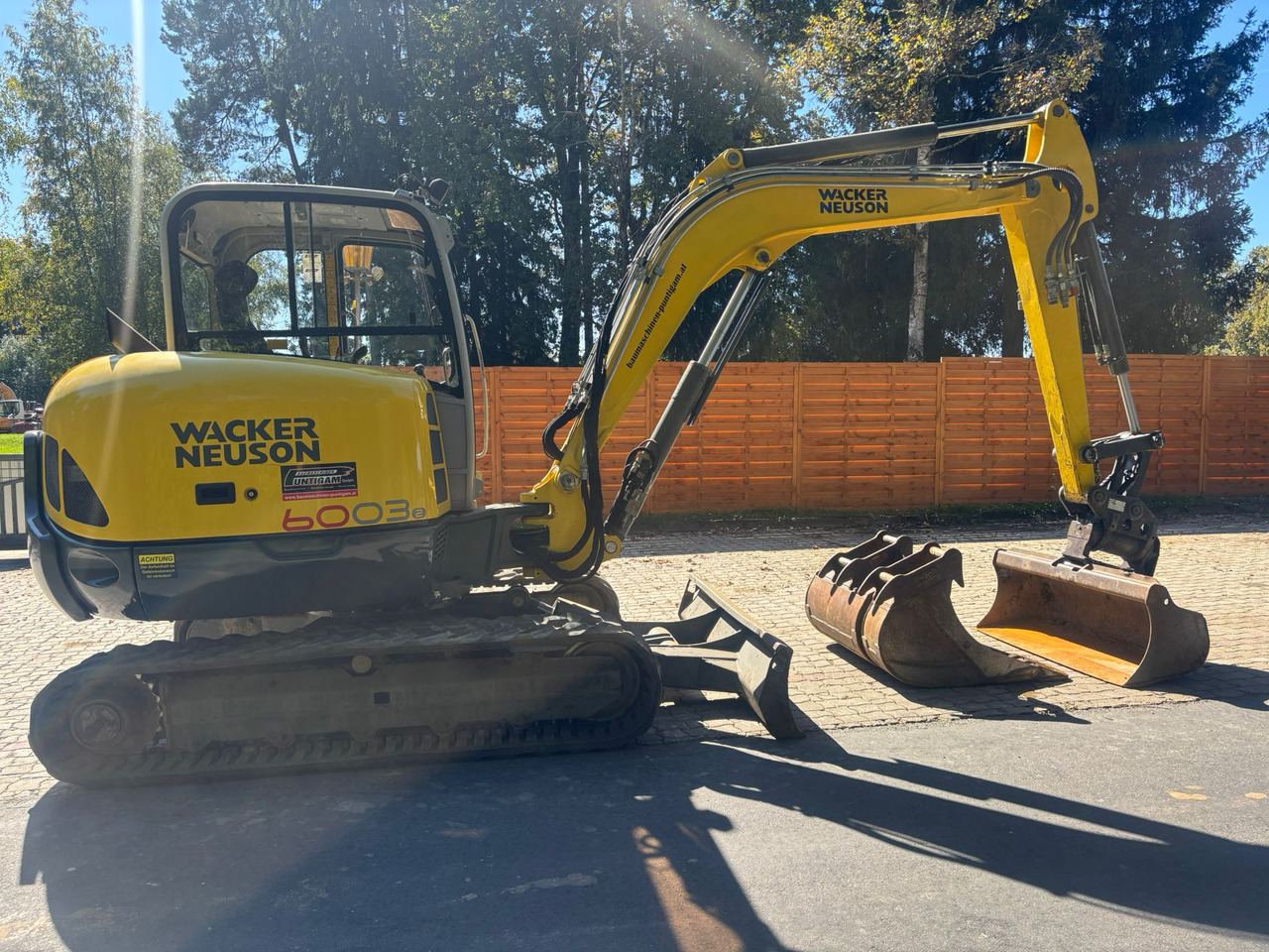 WACKER Neuson 6003 - Miniekskavator: foto 2 WACKER Neuson 6003 - Miniekskavator: foto 2