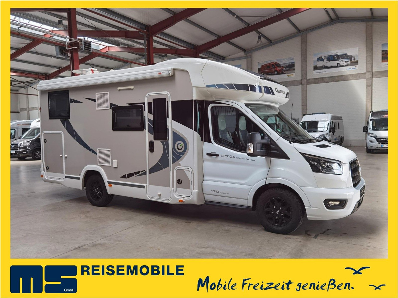 Chausson 627 GA TITANIUM -PREMIUM /EINZELBETTEN & HUBBETT - Kamper gjysmë i integruar: foto 1 Chausson 627 GA TITANIUM -PREMIUM /EINZELBETTEN & HUBBETT - Kamper gjysmë i integruar: foto 1