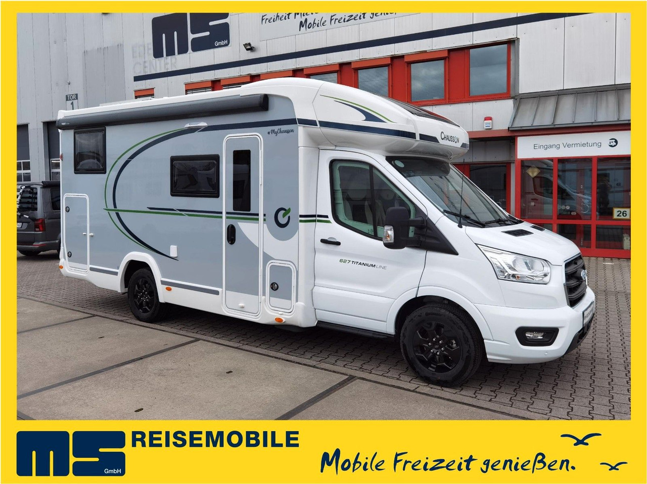 Chausson 627 TITANIUM / -2026- / 165PS-8G. / EINZELBETTEN - Kamper gjysmë i integruar: foto 1 Chausson 627 TITANIUM / -2026- / 165PS-8G. / EINZELBETTEN - Kamper gjysmë i integruar: foto 1