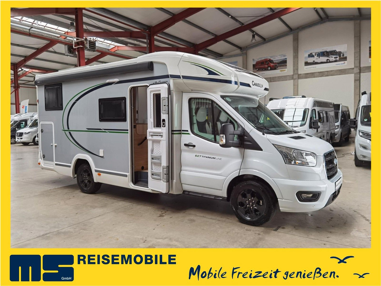 Chausson 627 TITANIUM / - 2026 -/ EINZELBETTEN & HUBBETT - Kamper gjysmë i integruar: foto 1 Chausson 627 TITANIUM / - 2026 -/ EINZELBETTEN & HUBBETT - Kamper gjysmë i integruar: foto 1
