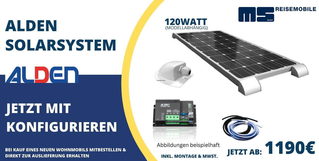 Kamper gjysmë i integruar Chausson 630 TITANIUM / - 2026 - / EINZEL.- HUBBETTEN: foto 22