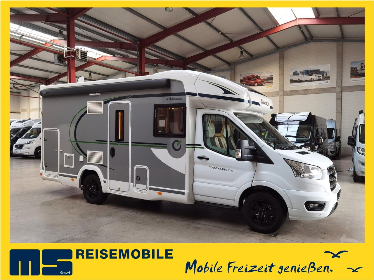 Chausson 630 TITANIUM / - 2026 - / EINZEL. - HUBBETTEN - Kamper gjysmë i integruar: foto 1 Chausson 630 TITANIUM / - 2026 - / EINZEL. - HUBBETTEN - Kamper gjysmë i integruar: foto 1