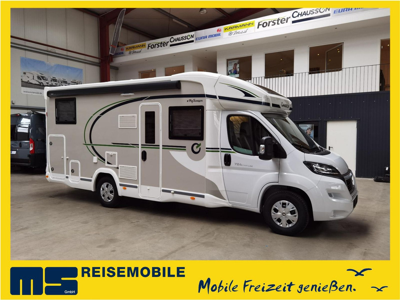 Chausson 724 ETAPE - LINE /140PS /ZUBEHÖR & CONNECT PAKET - Kamper gjysmë i integruar: foto 1 Chausson 724 ETAPE - LINE /140PS /ZUBEHÖR & CONNECT PAKET - Kamper gjysmë i integruar: foto 1