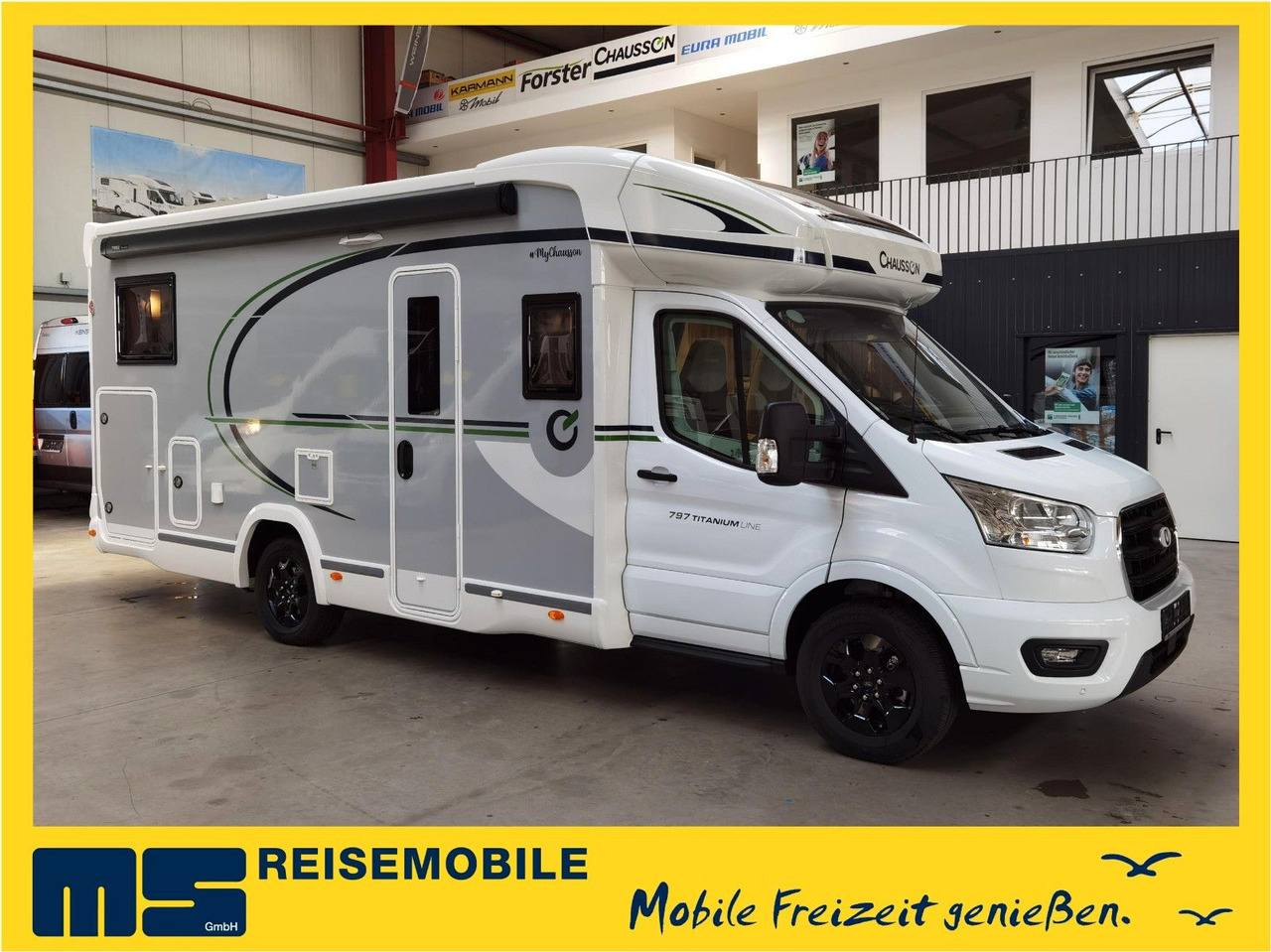 Chausson 797 TITANIUM / - 2026 - / 165PS - 8G. AUTOMATIK - Kamper gjysmë i integruar: foto 1 Chausson 797 TITANIUM / - 2026 - / 165PS - 8G. AUTOMATIK - Kamper gjysmë i integruar: foto 1
