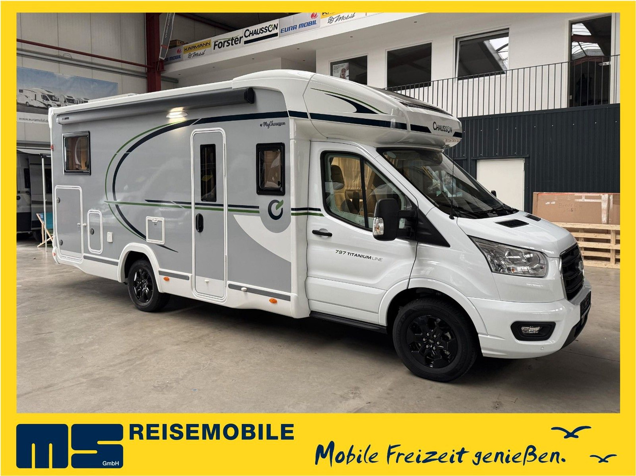 Chausson 797 TITANIUM / - 2026 - / 4.1T. / EINZELBETTEN - Kamper gjysmë i integruar: foto 1 Chausson 797 TITANIUM / - 2026 - / 4.1T. / EINZELBETTEN - Kamper gjysmë i integruar: foto 1