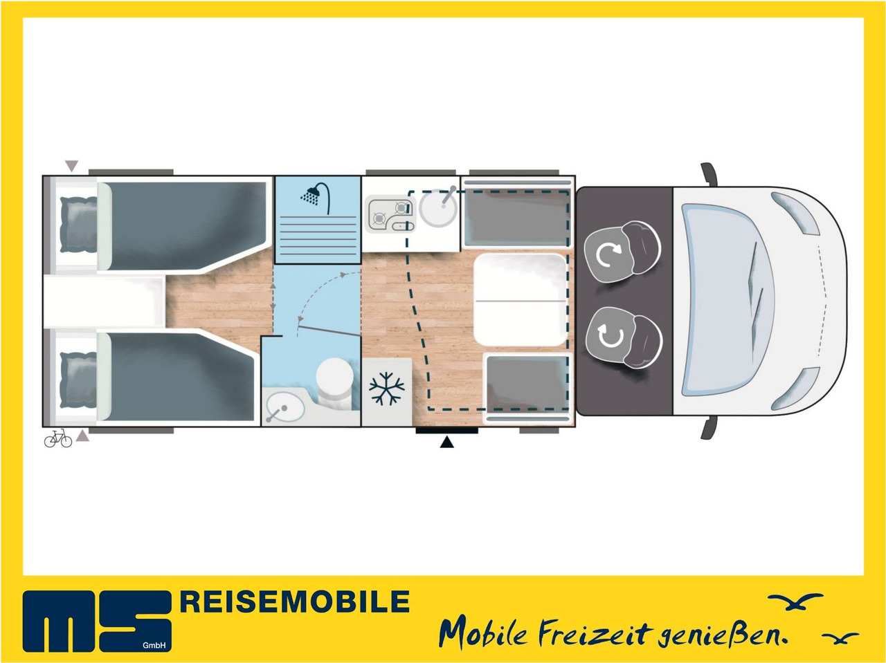 Chausson 797 TITANIUM / - 2026 - / EINZELBETTEN & HUBBETT - Kamper gjysmë i integruar: foto 2 Chausson 797 TITANIUM / - 2026 - / EINZELBETTEN & HUBBETT - Kamper gjysmë i integruar: foto 2