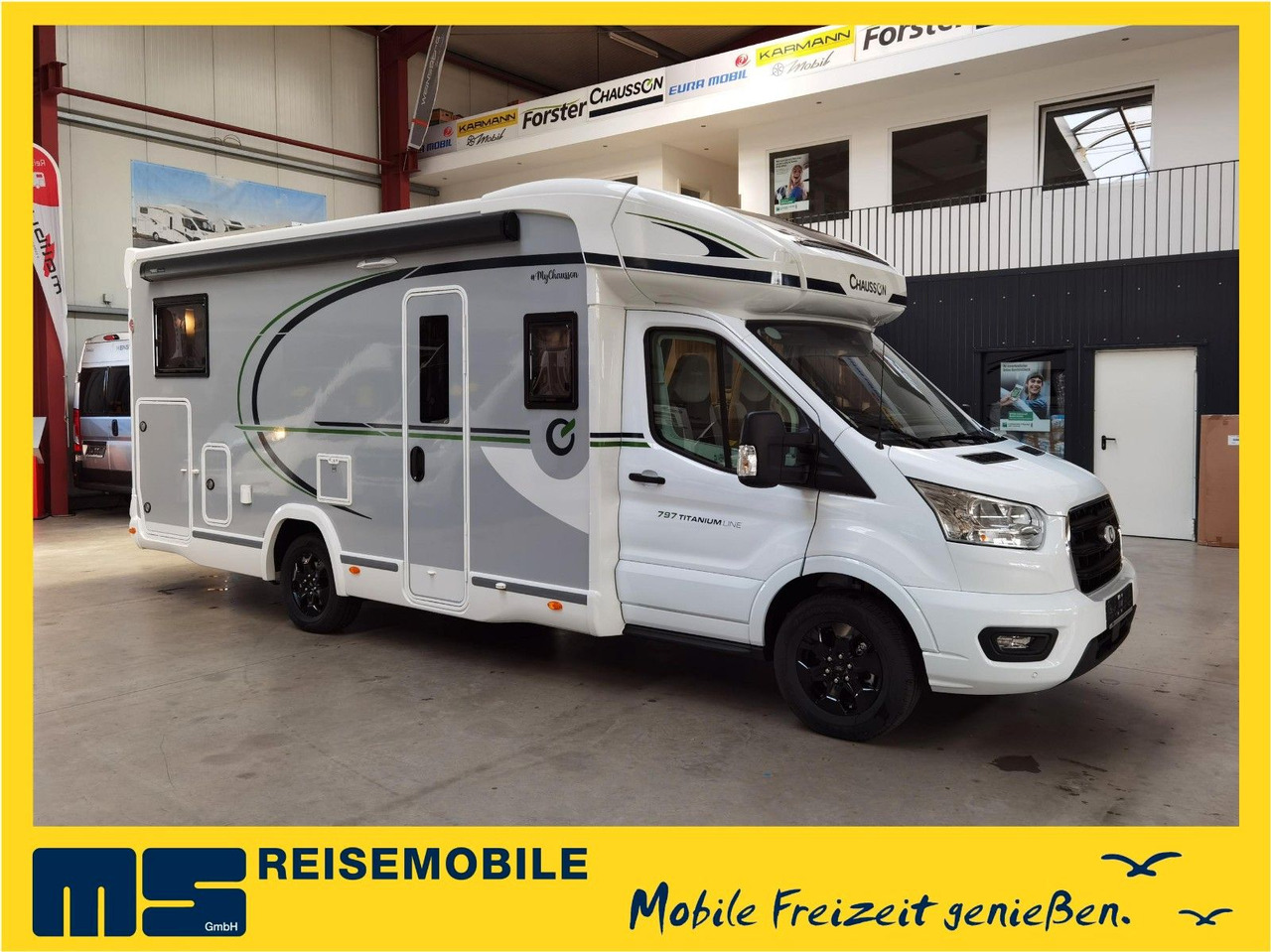 Chausson 797 TITANIUM / - 2026 - / EINZELBETTEN & HUBBETT - Kamper gjysmë i integruar: foto 1 Chausson 797 TITANIUM / - 2026 - / EINZELBETTEN & HUBBETT - Kamper gjysmë i integruar: foto 1