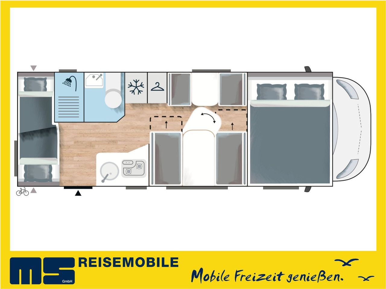 Chausson C 656 FIRST LINE /-2026-/140PS-8G./ ETAGENBETTEN - Kamper alcove: foto 2 Chausson C 656 FIRST LINE /-2026-/140PS-8G./ ETAGENBETTEN - Kamper alcove: foto 2