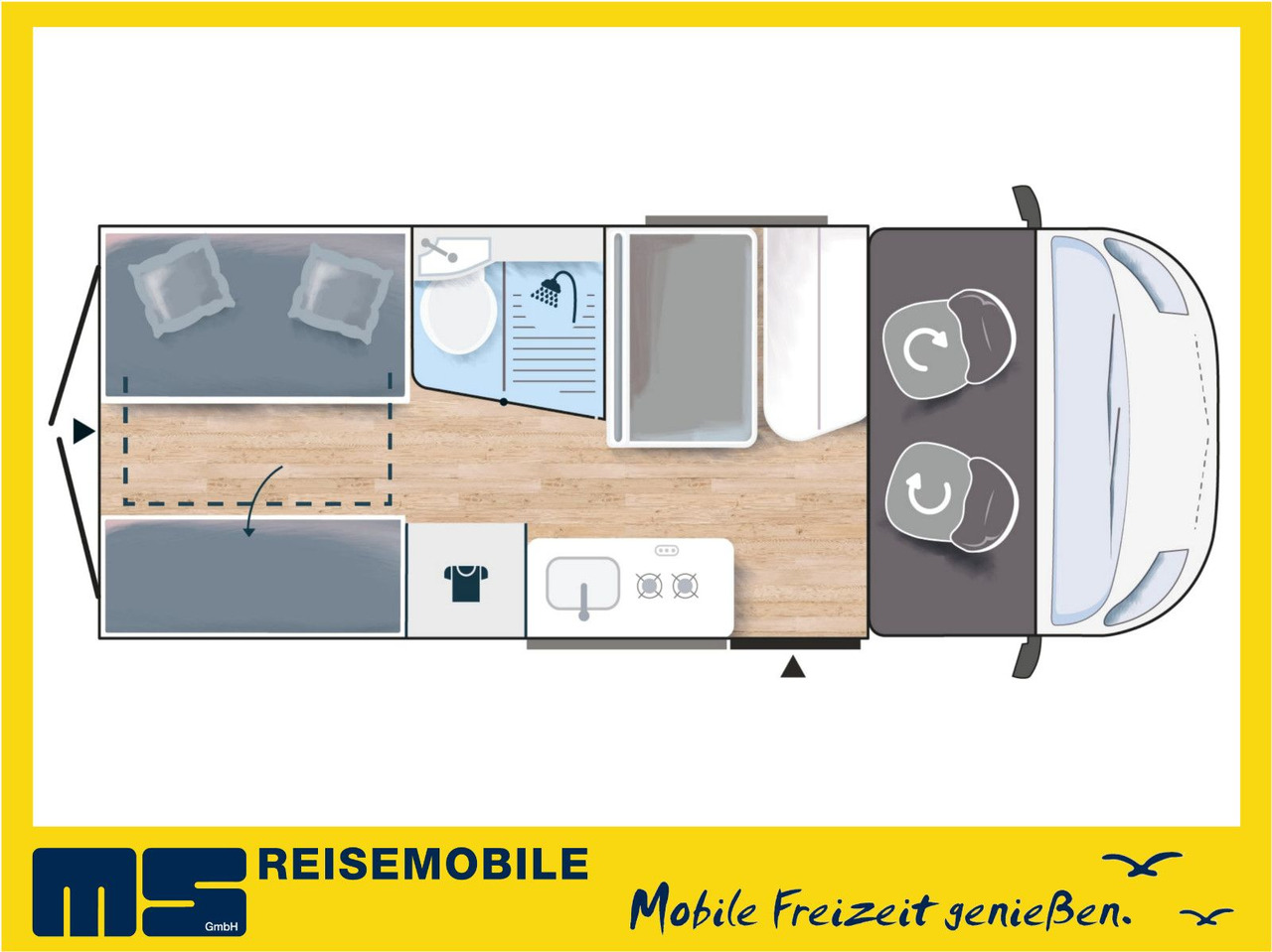 Chausson V594 FIRST LINE/MODELL 2026/140 PS/8G.AUTOMATIK - Furgon kampingu: foto 2 Chausson V594 FIRST LINE/MODELL 2026/140 PS/8G.AUTOMATIK - Furgon kampingu: foto 2