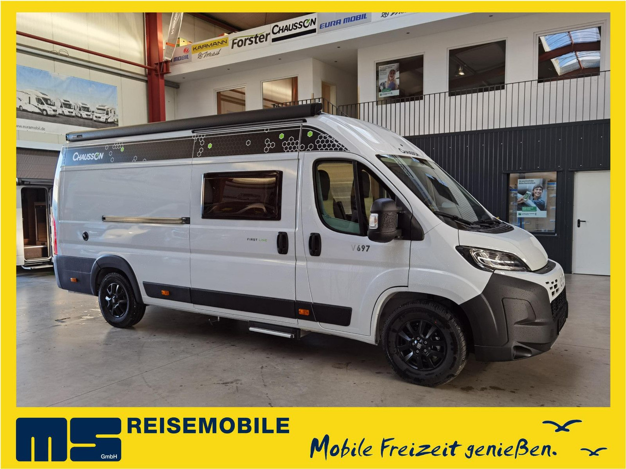 Chausson V697 FIRST LINE/ -2026-/ 140PS / EINZELBETTEN - Furgon kampingu: foto 1 Chausson V697 FIRST LINE/ -2026-/ 140PS / EINZELBETTEN - Furgon kampingu: foto 1