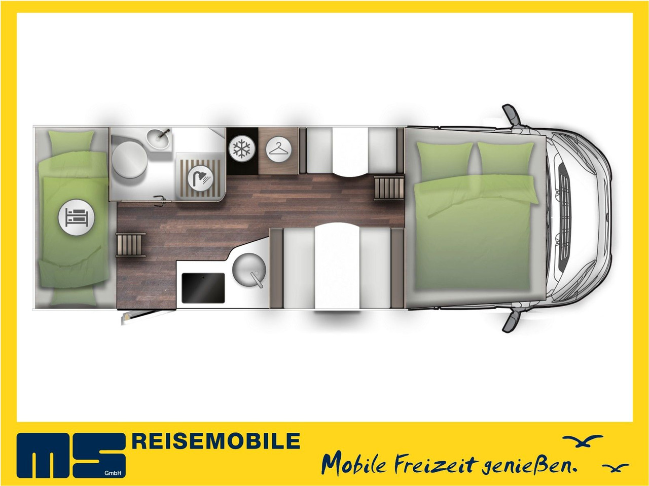 Forster A 699 VB / Modell 2025 / 140PS / AUTOMATIK - Kamper alcove: foto 2 Forster A 699 VB / Modell 2025 / 140PS / AUTOMATIK - Kamper alcove: foto 2